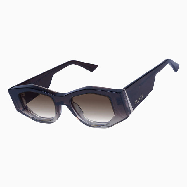 Valiant - Smoky Quartz Fade w. Gun Metal / Brown Gradient Lens-Sunglasses-Valley-UPTOWN LOCAL