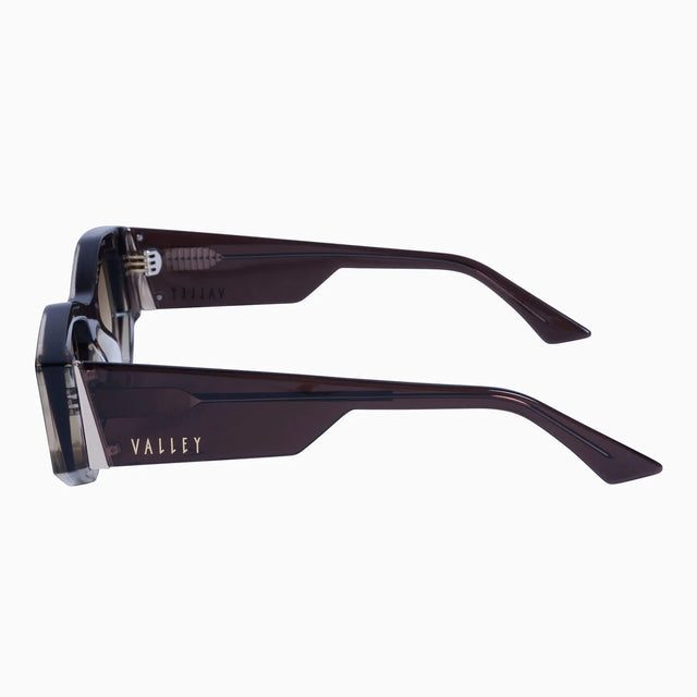 Valiant - Smoky Quartz Fade w. Gun Metal / Brown Gradient Lens-Sunglasses-Valley-UPTOWN LOCAL