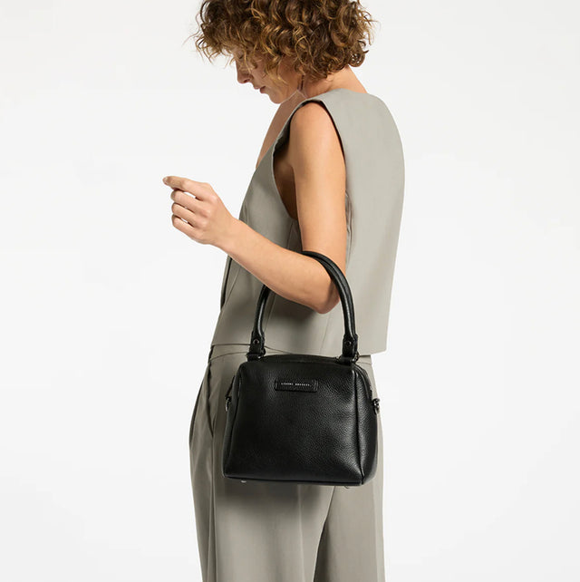 Mini Mountains - Black-Handbags-Status Anxiety-UPTOWN LOCAL