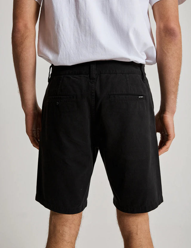Taylor Chino Short - Black-Mr. Simple-30-UPTOWN LOCAL