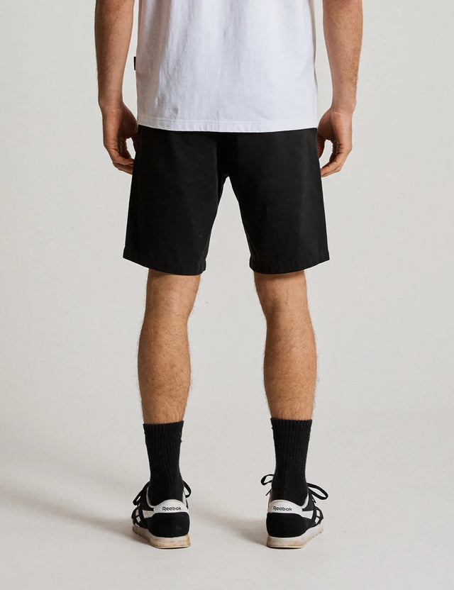 Taylor Chino Short - Black-Mr. Simple-30-UPTOWN LOCAL