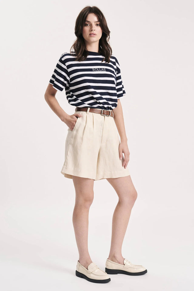 Horizon Linen Short - Biscuit-Denim-Rolla's-6/XS-UPTOWN LOCAL
