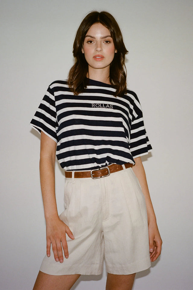 Horizon Linen Short - Biscuit-Denim-Rolla's-6/XS-UPTOWN LOCAL