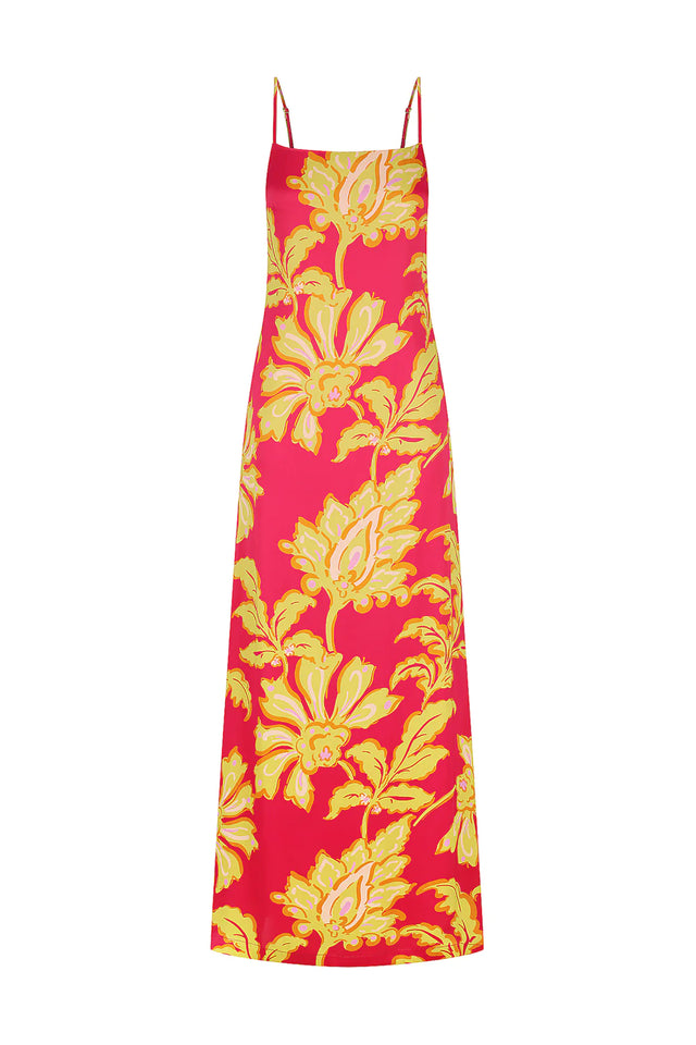 Alchemy Dress - Fuschia Fern-Dresses-Hansen and Gretel-XS-UPTOWN LOCAL