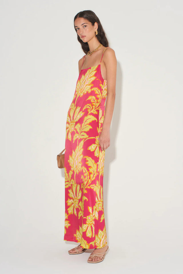 Alchemy Dress - Fuschia Fern-Dresses-Hansen and Gretel-XS-UPTOWN LOCAL