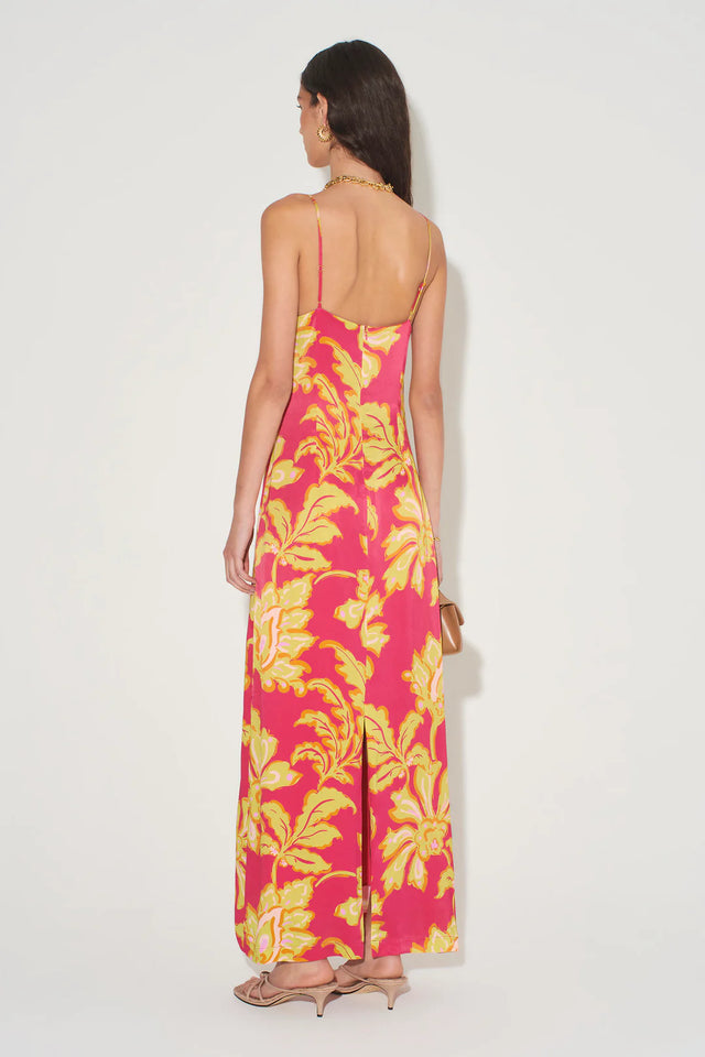 Alchemy Dress - Fuschia Fern-Dresses-Hansen and Gretel-XS-UPTOWN LOCAL