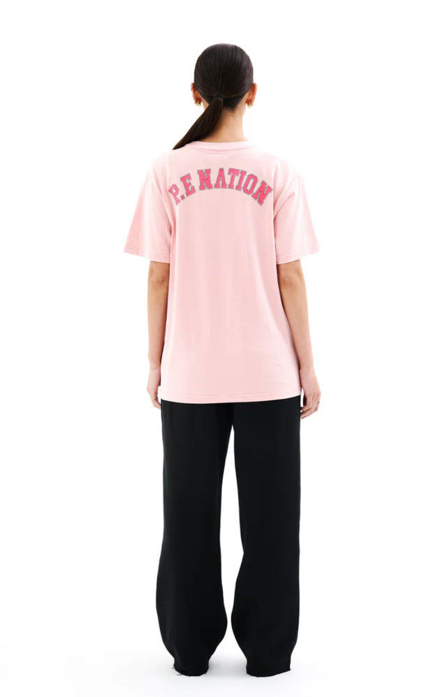 Barkley Tee - Flamingo Pink-Activewear-PE Nation-XS-UPTOWN LOCAL