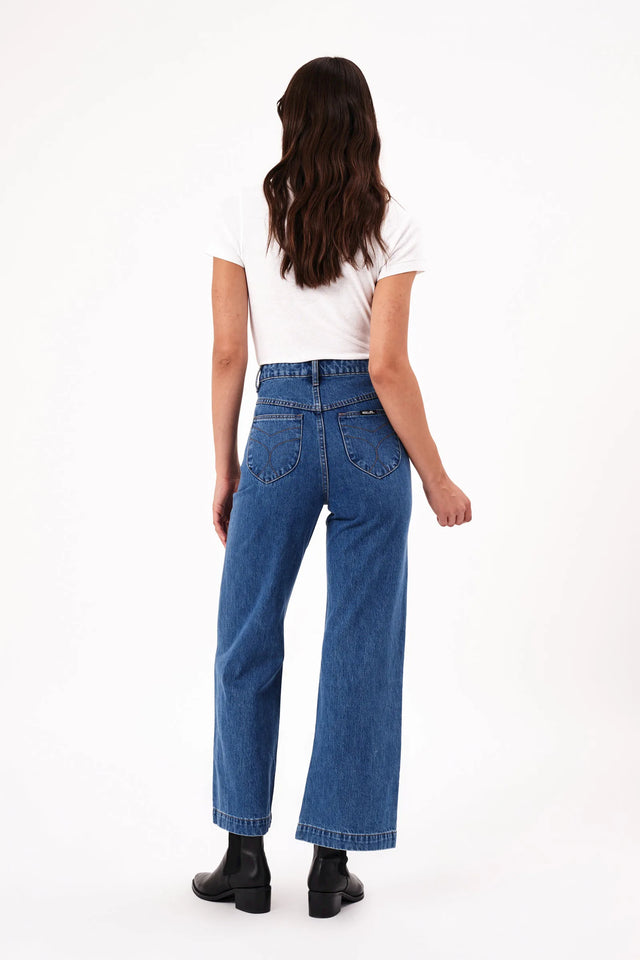 Sailor Jean Ashley Blue-Denim-Rolla's-24 / 6-UPTOWN LOCAL