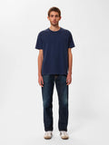 Uno Everyday Tee Blue-T-Shirts-Nudie Jeans-S-UPTOWN LOCAL