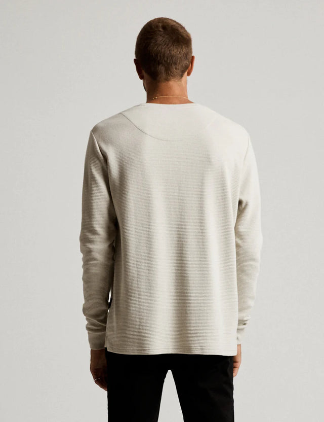 Smith LS Waffle - Vintage White-T-Shirts-Mr. Simple-S-UPTOWN LOCAL