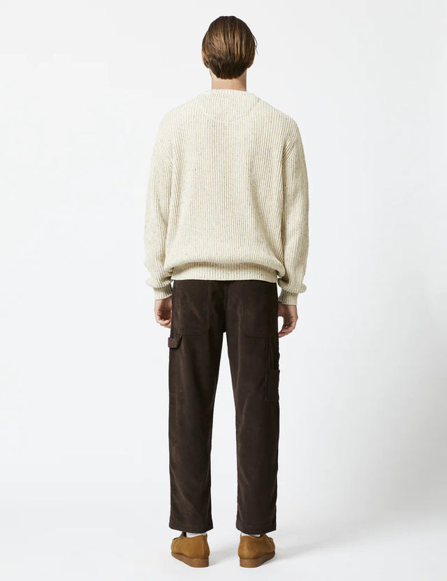 Fisher Knit - Oatmeal-Jumpers-Mr. Simple-S-UPTOWN LOCAL