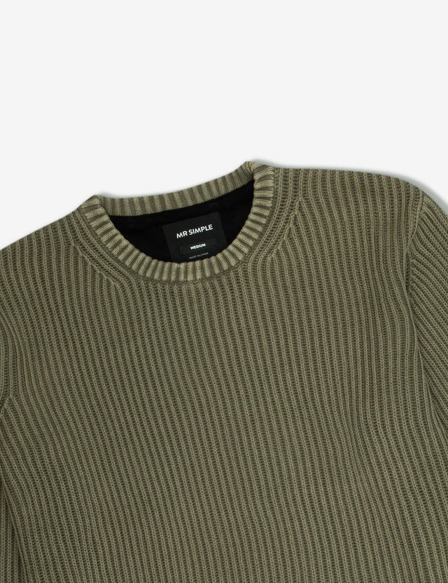 Fisher Knit - Fatigue-Jumpers-Mr. Simple-S-UPTOWN LOCAL