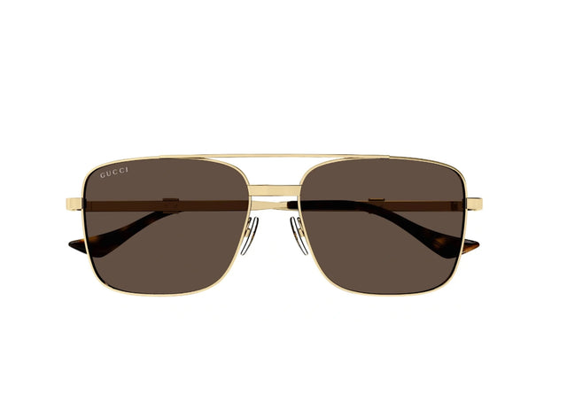 GUCCI -GG1441S002- Gold/Havana-GUCCI-UPTOWN LOCAL