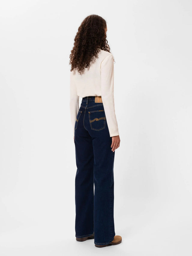 NUDIE JEANS - Clean Eileen - Indigo Dipped-Denim-Nudie Jeans-24/28-UPTOWN LOCAL