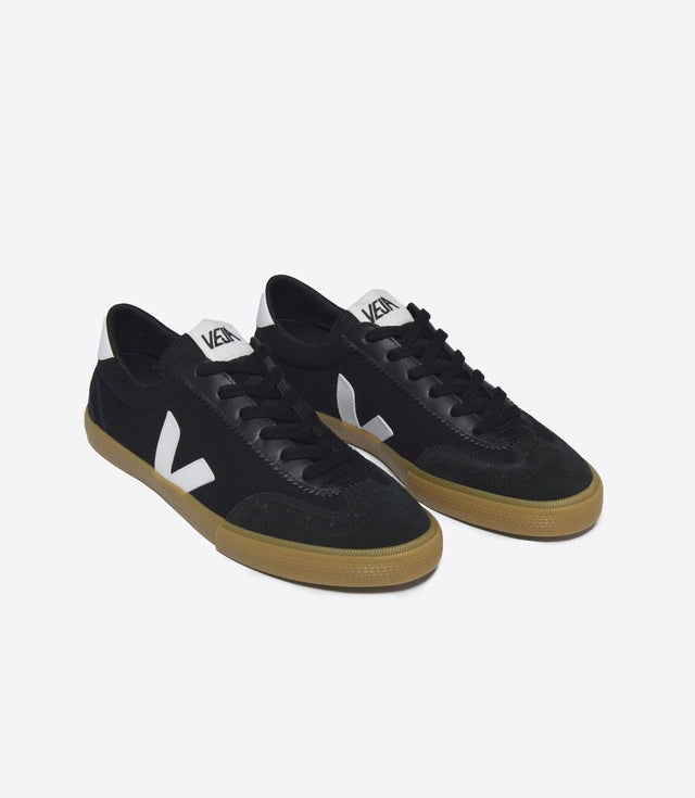 VEJA - Volley Canvas M - Black / White / Natural-Shoes-Veja-42-UPTOWN LOCAL