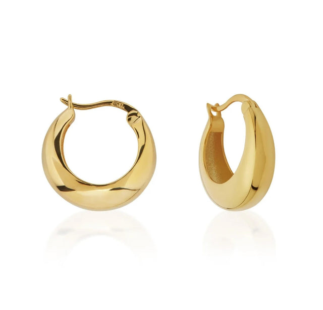 SAINT VALENTINE - Positano Hoops - Gold-Jewellery-Saint Valentine-UPTOWN LOCAL