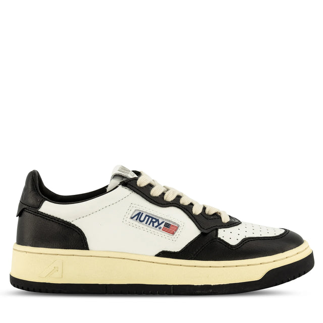 AUTRY - Medalist Womens - White/Black-Shoes-Autry-36-UPTOWN LOCAL
