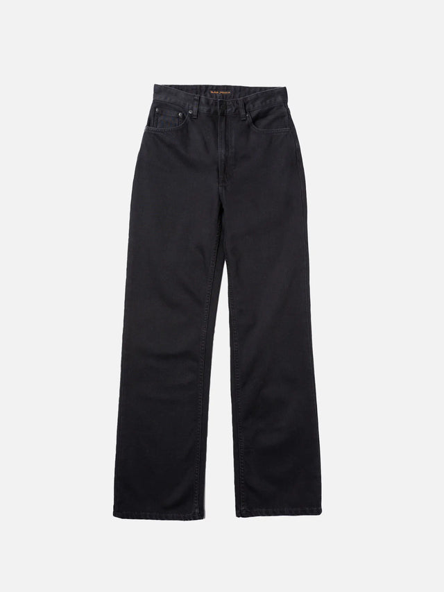 NUDIE JEANS - Clean Eileen - Smooth Black-Denim-Nudie Jeans-25/30-UPTOWN LOCAL