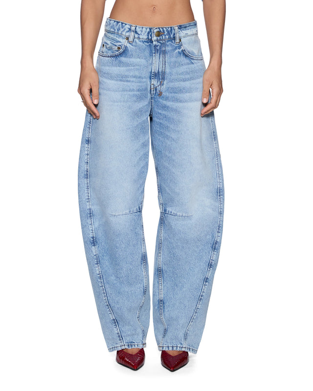 KSUBI - Barrel Jean - Flight Blue