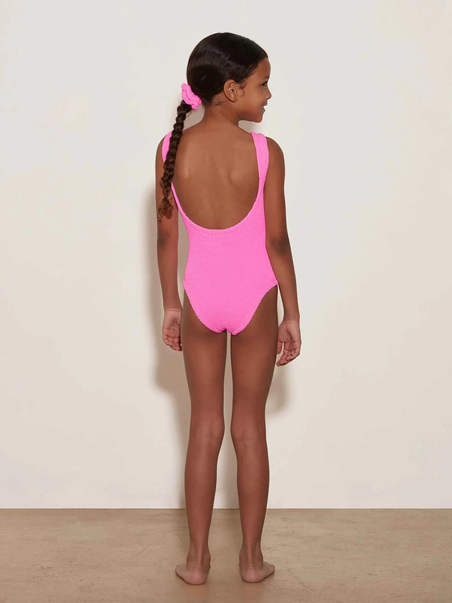 HUNZA G - Kids Classic Swim (3-6) - Bubblegum-Swimwear-Hunza G-UPTOWN LOCAL