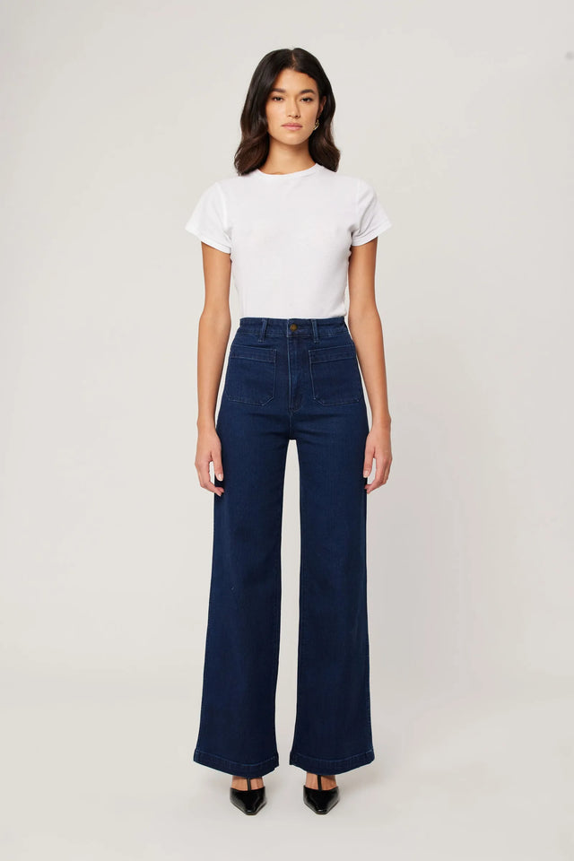 ROLLAS - Sailor Jean Long - Dark Stone-Denim-Rolla's-24-UPTOWN LOCAL