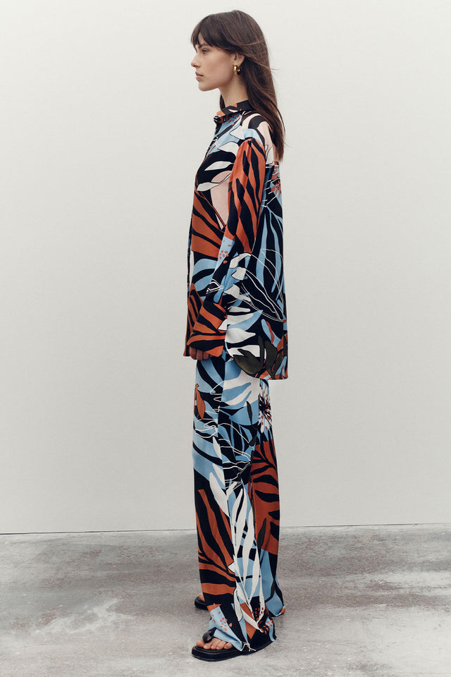 Tramonto Silk Bias Cut Pant-Pants-Shona Joy-6-UPTOWN LOCAL