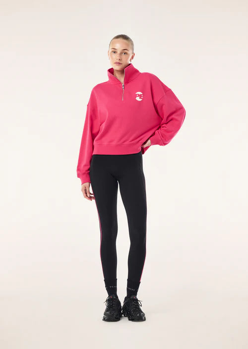 PE NATION - Voltage Quarter Zip - Cosmo Pink