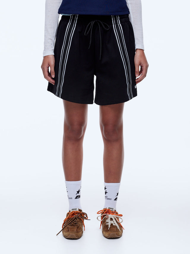 Ena Pelly Charlie Stripe Short - Black – image 6