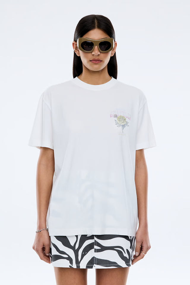 ENA PELLY - EP Rose Tee - Vintage White