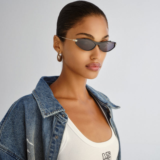 KSUBI - The Kspeed Katz Sunglasses - Black Gold — second view