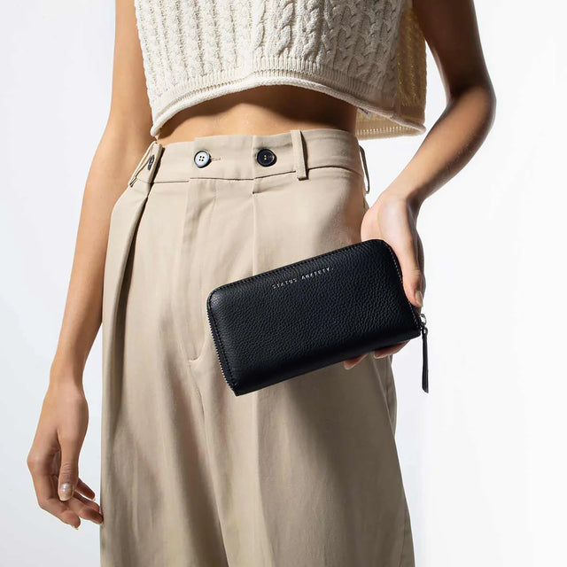 STATUS ANXIETY - Yet To Come - Black-Handbag & Wallet Accessories-Status Anxiety-UPTOWN LOCAL