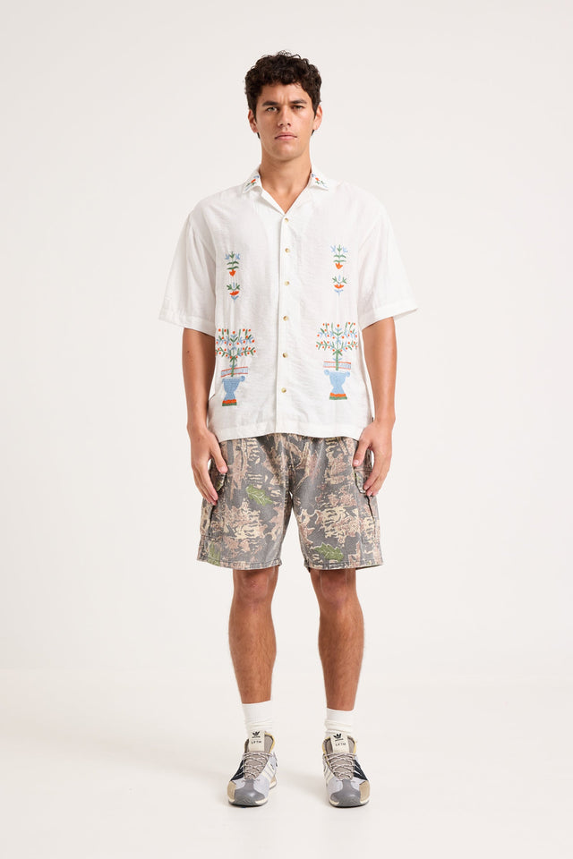 Rolla's Night Garden Bowler Off White detail