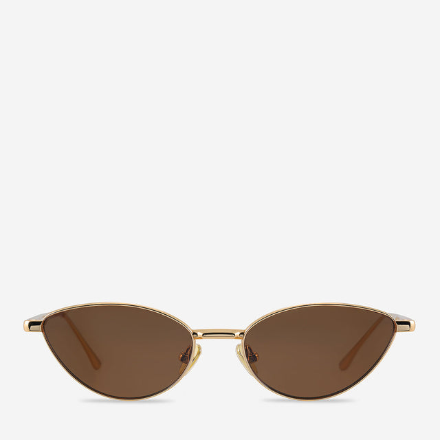 Status Anxiety Halo Sunglasses - Gold