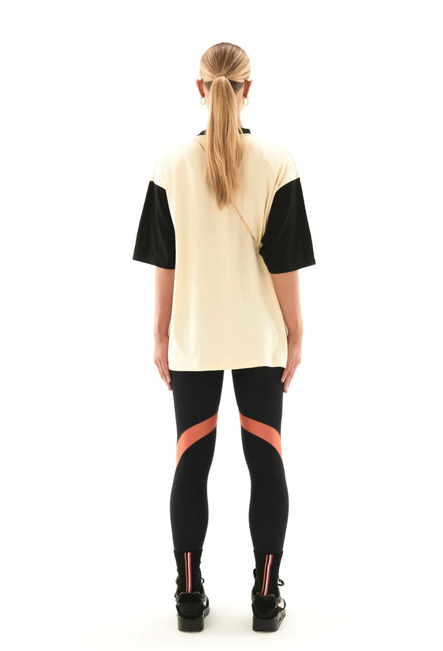 Sideout Tee - Pearled Ivory-T-Shirts-PE Nation-XS-UPTOWN LOCAL