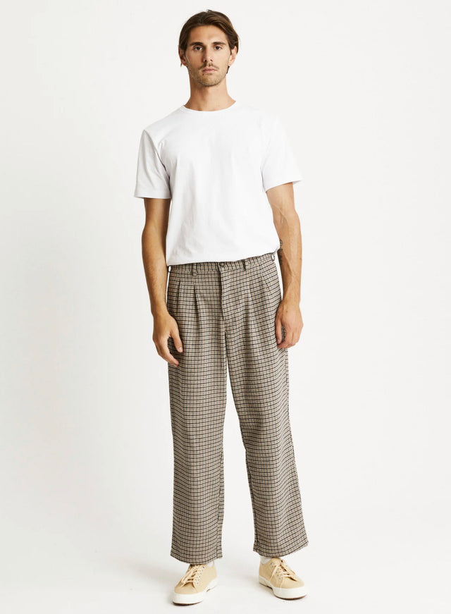 Brooklyn Pant - Houndstooth-Pants-Mr. Simple-30-UPTOWN LOCAL