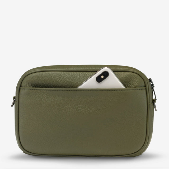 Plunder - Khaki - Web Strap-Handbags-Status Anxiety-UPTOWN LOCAL
