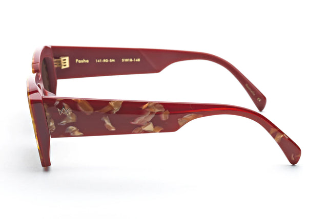 Fasha - Red Granite “Limited Edition”-Sunglasses-AM Eyewear-UPTOWN LOCAL
