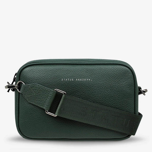 Plunder - Green - Web Strap-Handbags-Status Anxiety-UPTOWN LOCAL