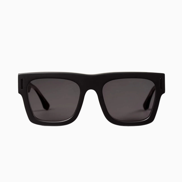 Alta - Gloss Black W. Silver Metal Trim / Polarised Lens-Sunglasses-Valley-UPTOWN LOCAL