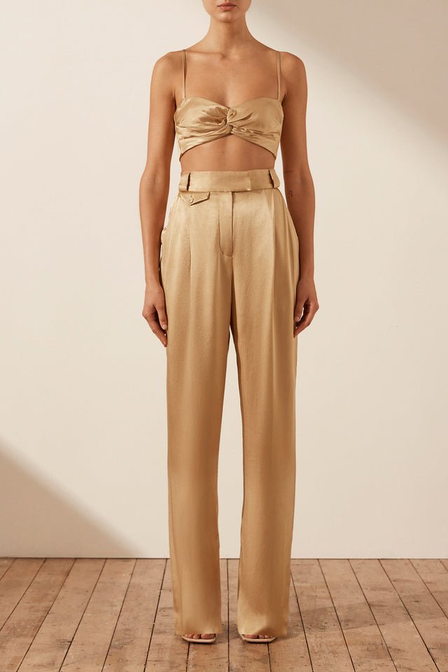 Oliviera High Waisted Tailored Pant - Taffy-Pants-Shona Joy-6-UPTOWN LOCAL