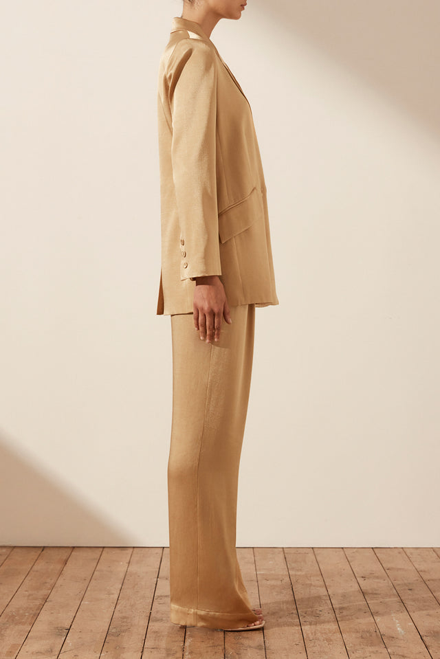 Oliviera Double Breasted Blazer - Taffy-Blazer-Shona Joy-6-UPTOWN LOCAL