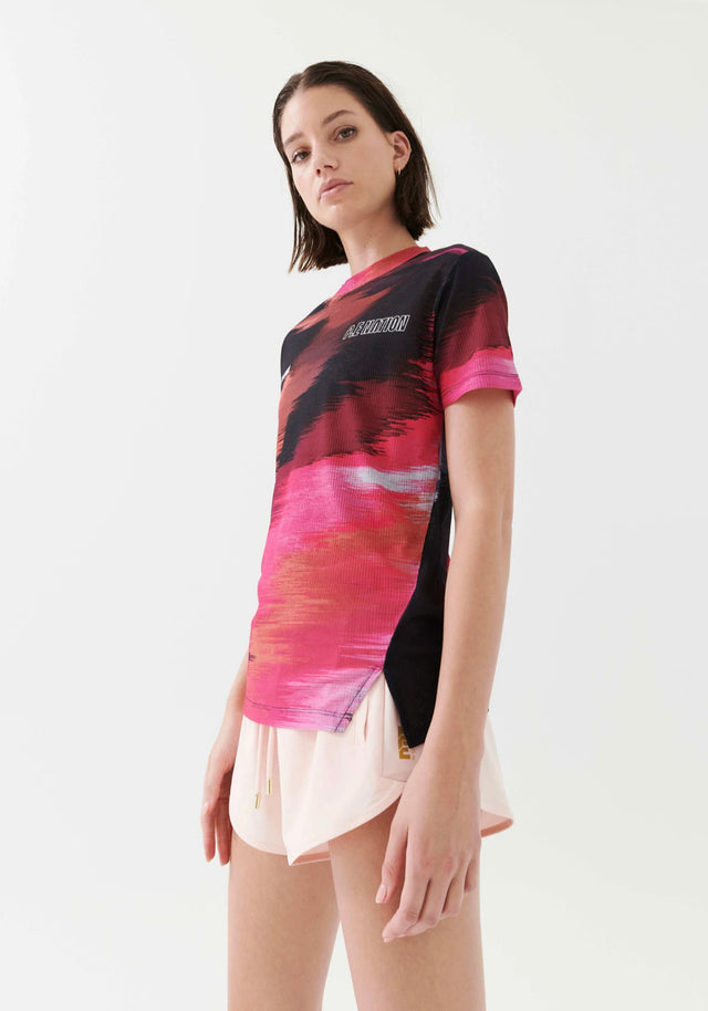 Fluid Tee Print-Tops-PE Nation-XS-UPTOWN LOCAL