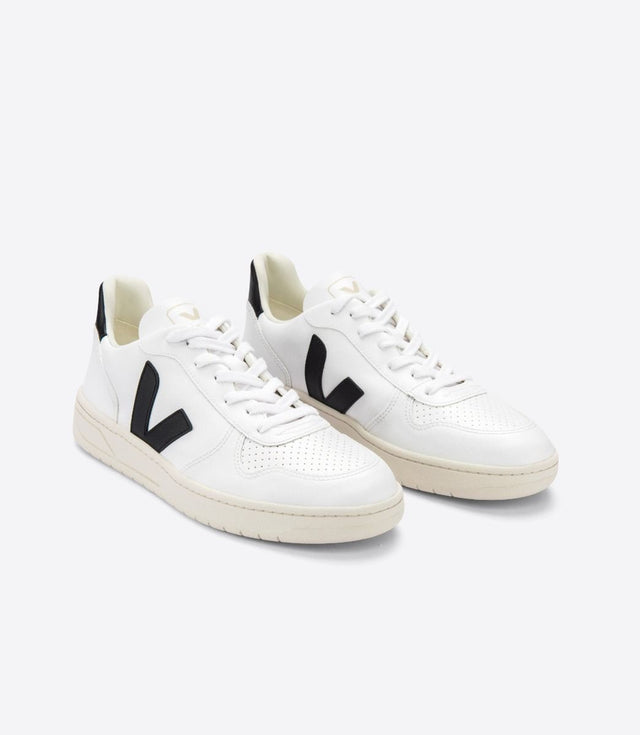 V10 CWL - White / Black - Mens-Shoes-Veja-42-UPTOWN LOCAL