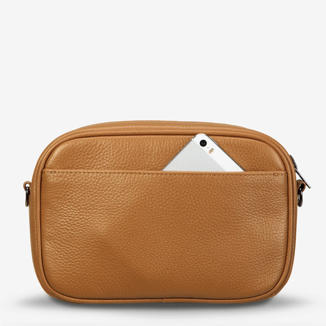 Plunder - Tan - Web Strap-Handbags-Status Anxiety-UPTOWN LOCAL