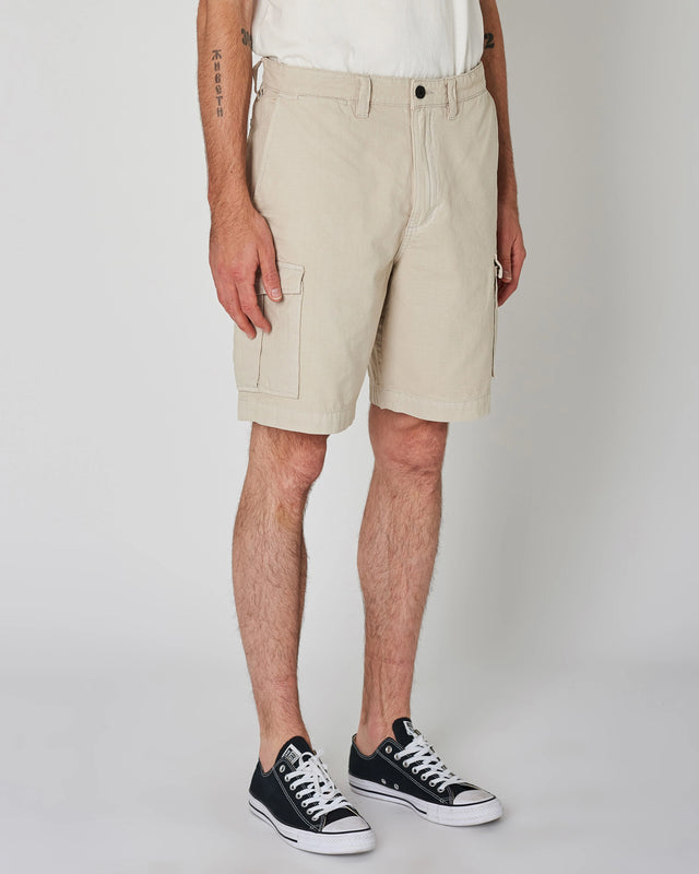 Ace Ripstop Cargo Short - Stone-Shorts-Rolla's-29-UPTOWN LOCAL