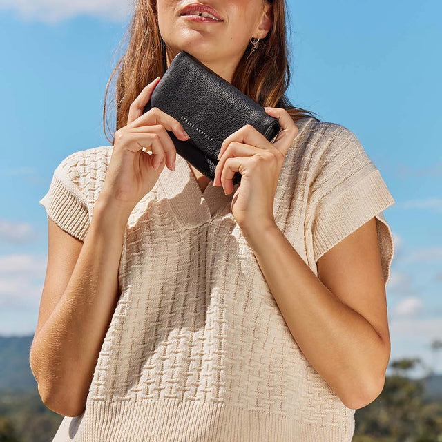 Impermanent-Wallets & Money Clips-Status Anxiety-Black-UPTOWN LOCAL