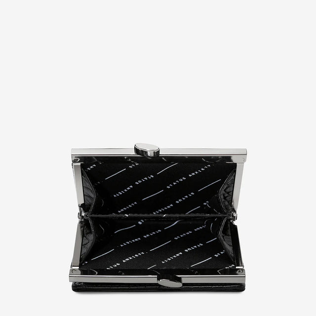 As You Were - Black Croc Emboss-Wallets & Money Clips-Status Anxiety-UPTOWN LOCAL