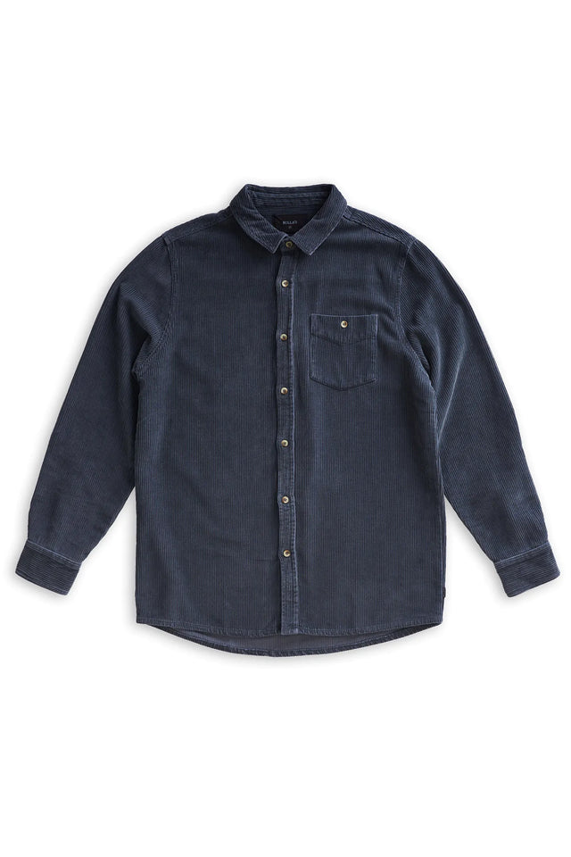 Men at Work Fat Cord - Black-Shirts & Tops-Rolla's-S-UPTOWN LOCAL