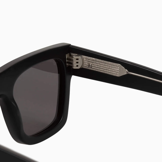 Alta - Gloss Black W. Silver Metal Trim / Polarised Lens-Sunglasses-Valley-UPTOWN LOCAL