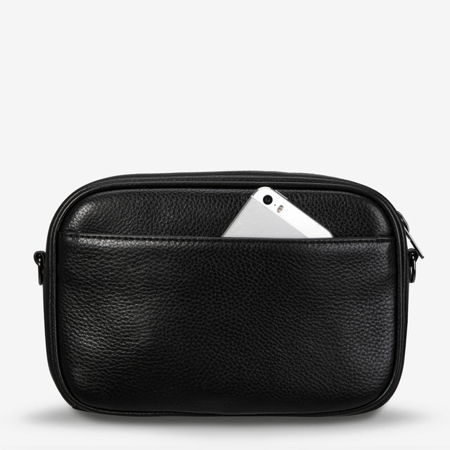 Plunder - Black - Web Strap-Handbags-Status Anxiety-UPTOWN LOCAL